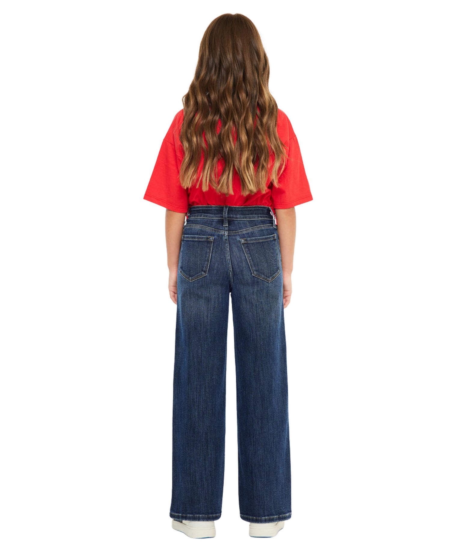 Big Girls Andy High Rise Wide-Leg Jeans