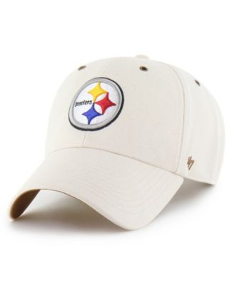 Carhartt x '47 Men's Natural Pittsburgh Steelers Undyed Clean Up Adjustable Hat