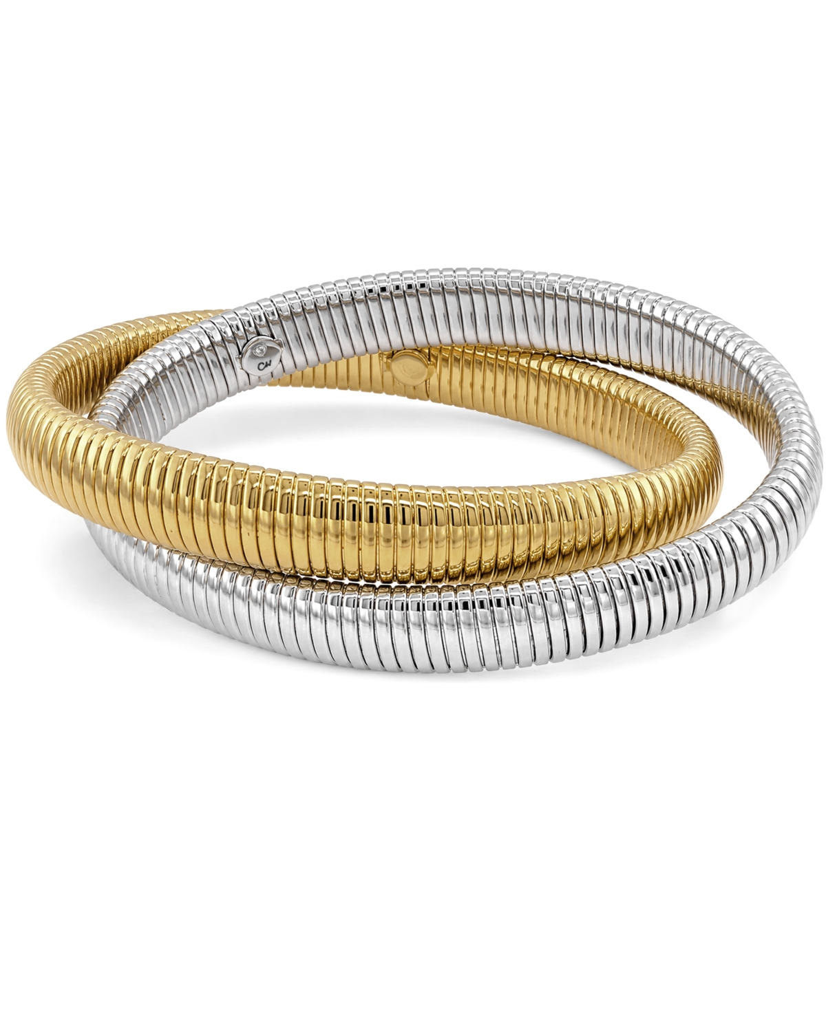 And Now This Interlocking Double Twisted Stretch Bracelet