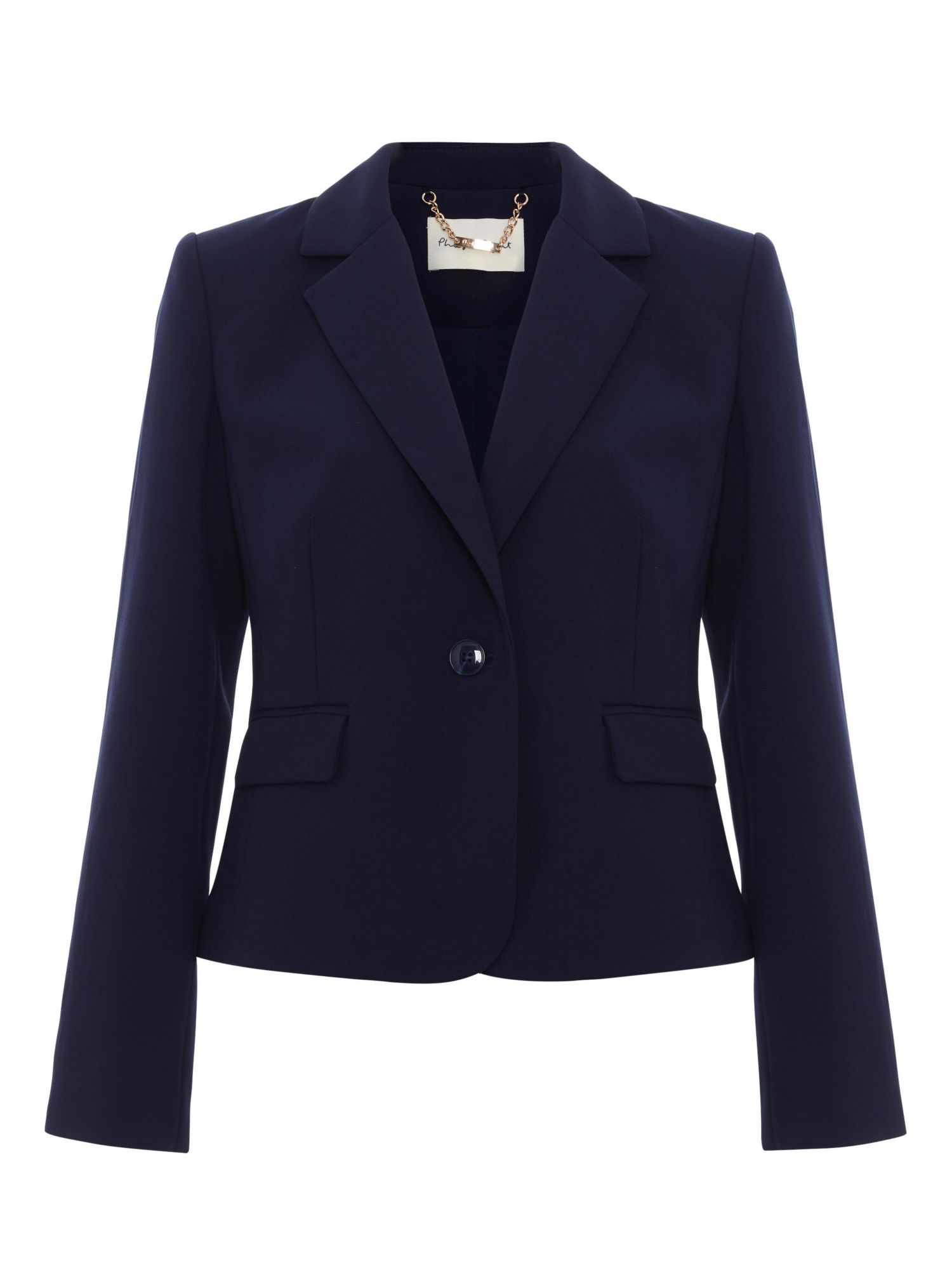 Women's Aubrie Single Button Cropped Blazer