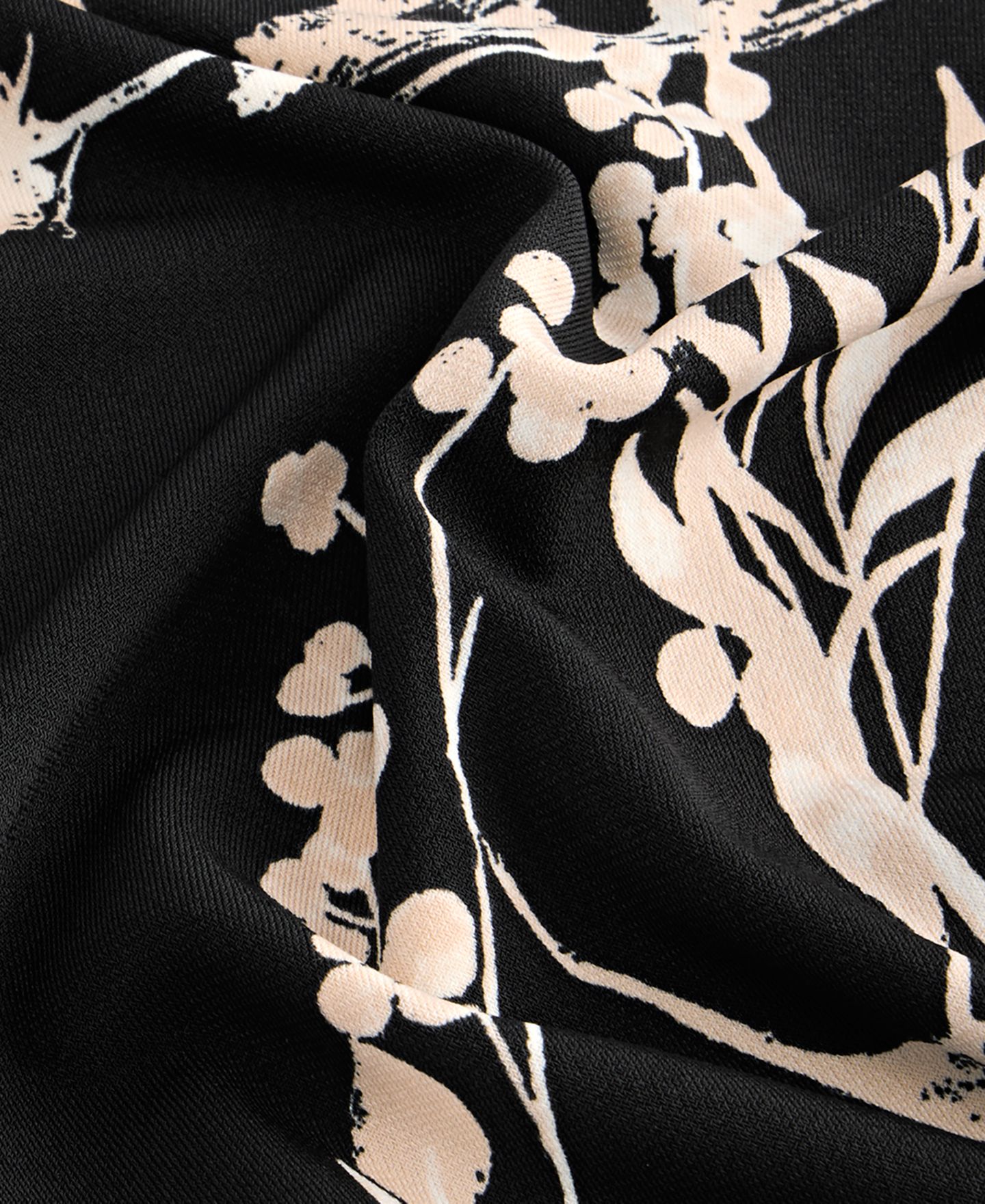 Женская блузка I.N.C. International Concepts Floral-Print Boat-Neck Blouse, цвет: Чёрный — фото 6