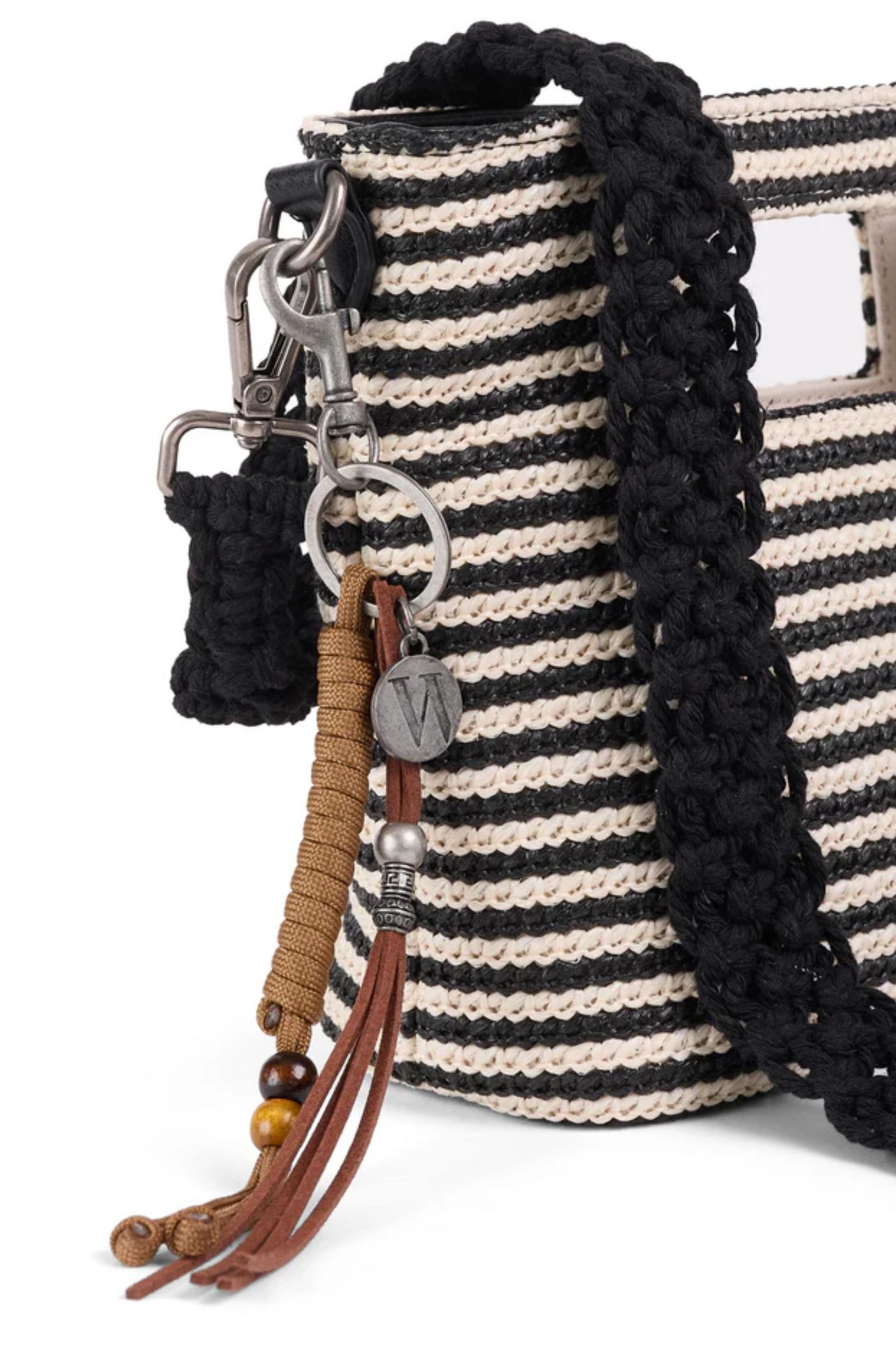Женская сумка WILT Palermo Mini Tote, цвет: Чёрный костяной — фото 5