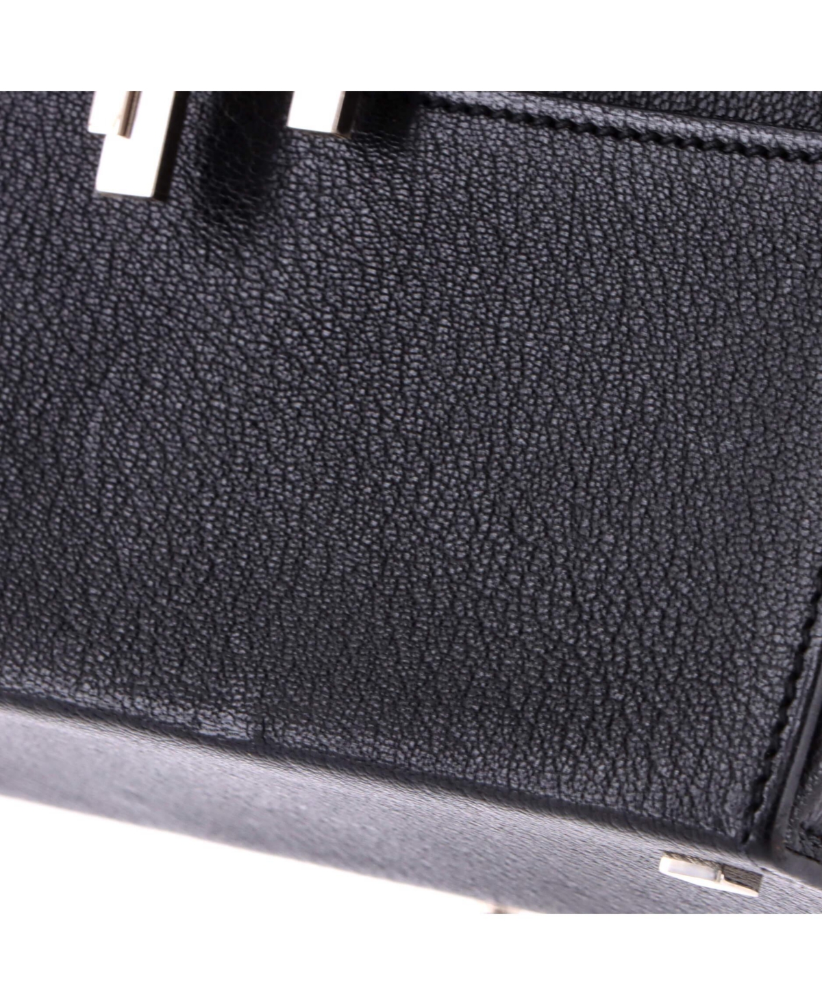 Pre-Owned HERMES Cinhetic Top Handle Bag Chevre Mysore