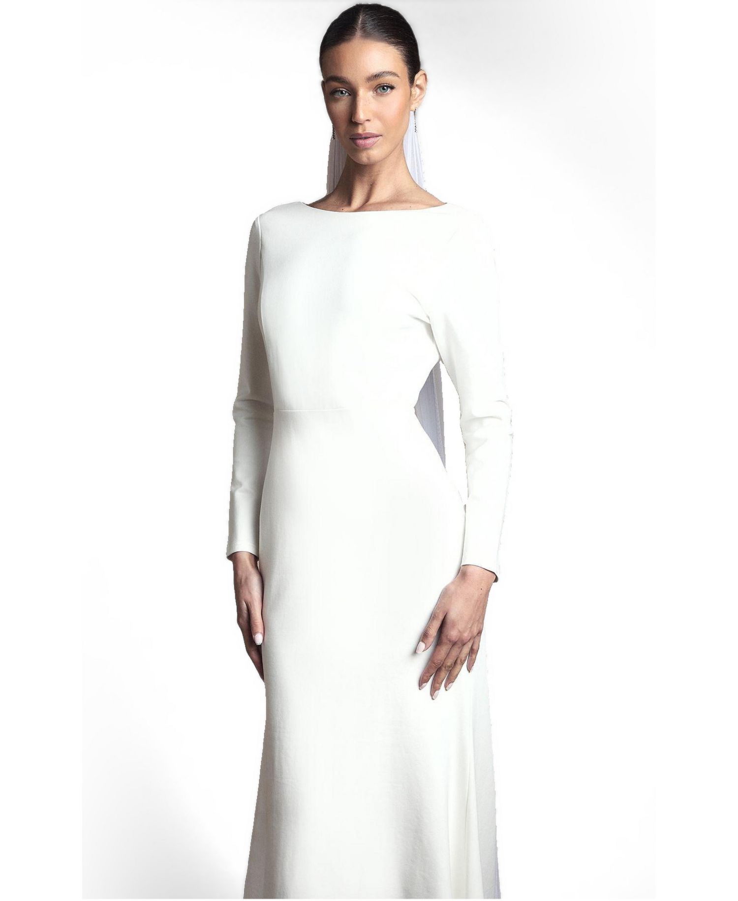 Women's Slash Neck Maxi Dress