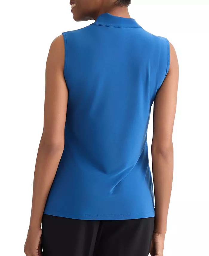 Women's Embellished-Tie-Neck Sleeveless Top - thumbnail 6