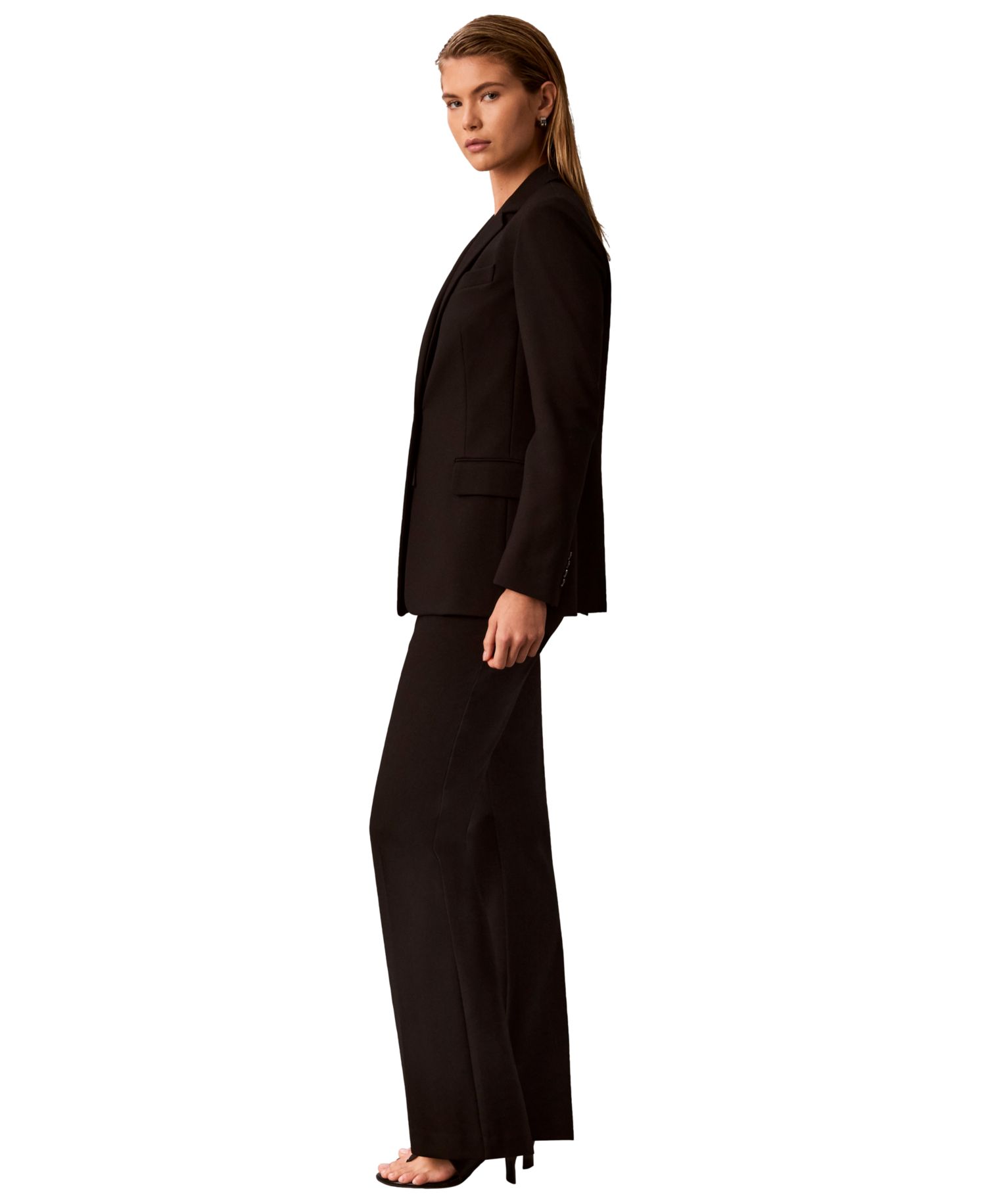 Petite High-Waisted Bootcut Compression Pants
