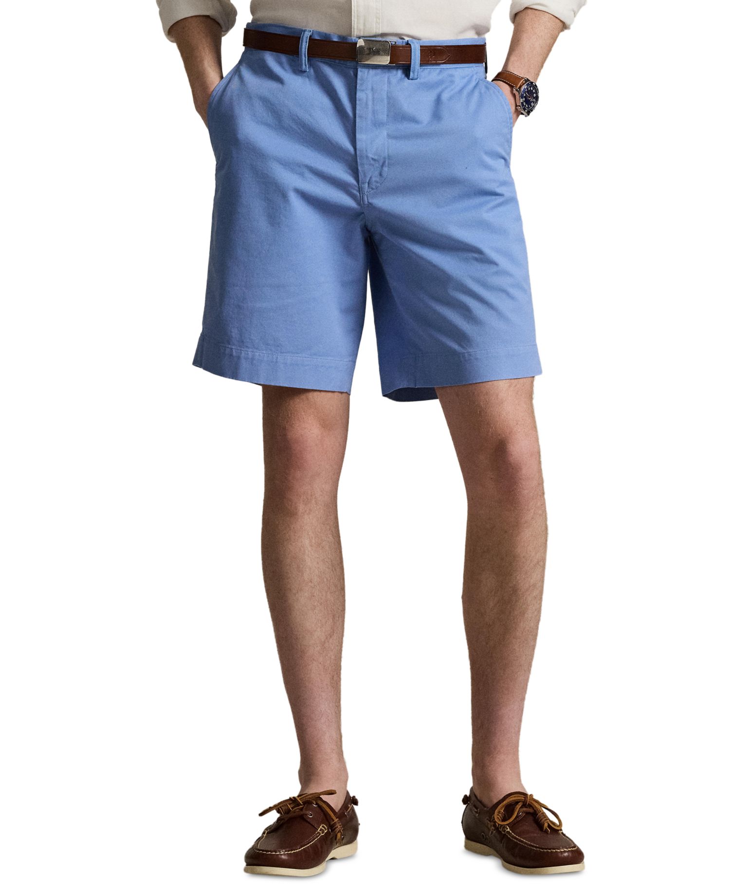 Men's Stretch Classic-Fit Chino Shorts, 9" inseam