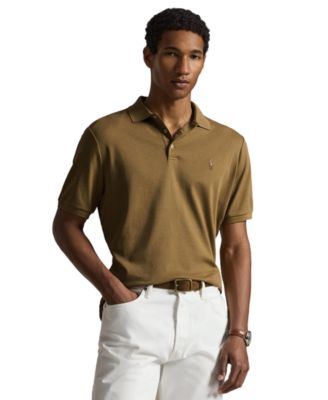 Men's Classic-Fit Soft Cotton Polo Shirt