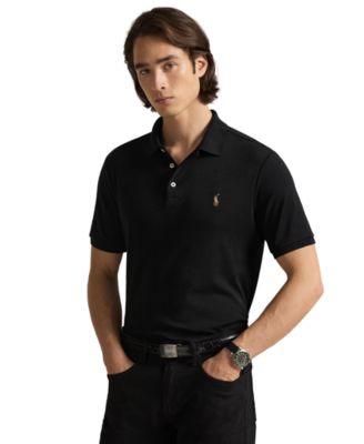 Men's Classic-Fit Soft Cotton Polo Shirt