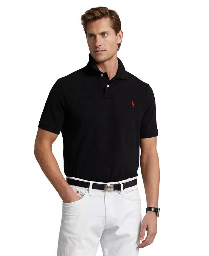 Men's Classic-Fit Mesh Polo Shirt
