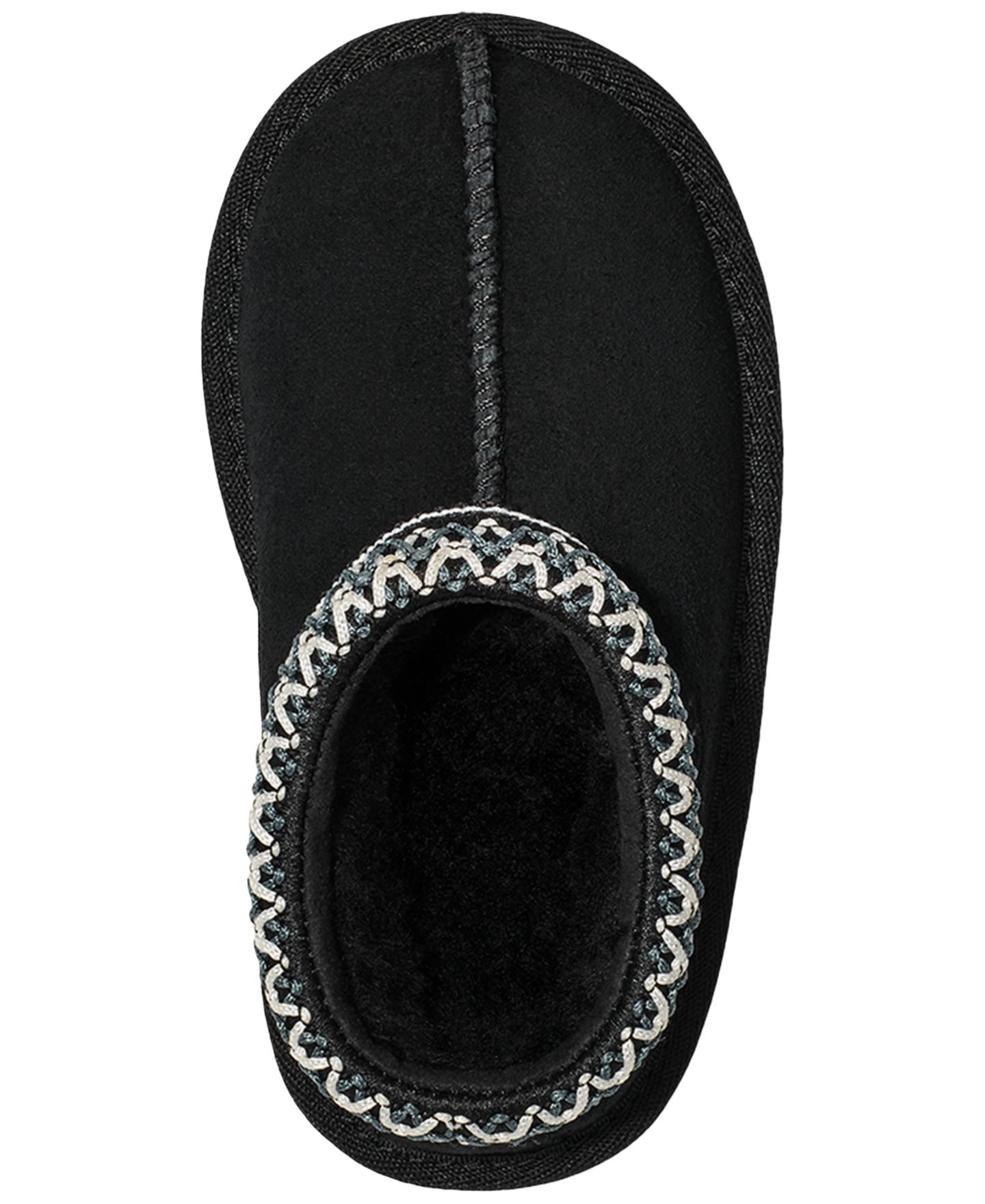 Тапочки UGG® Tasman II Slip-On Slippers для девочек-малышей, цвет: Чёрный — фото 4