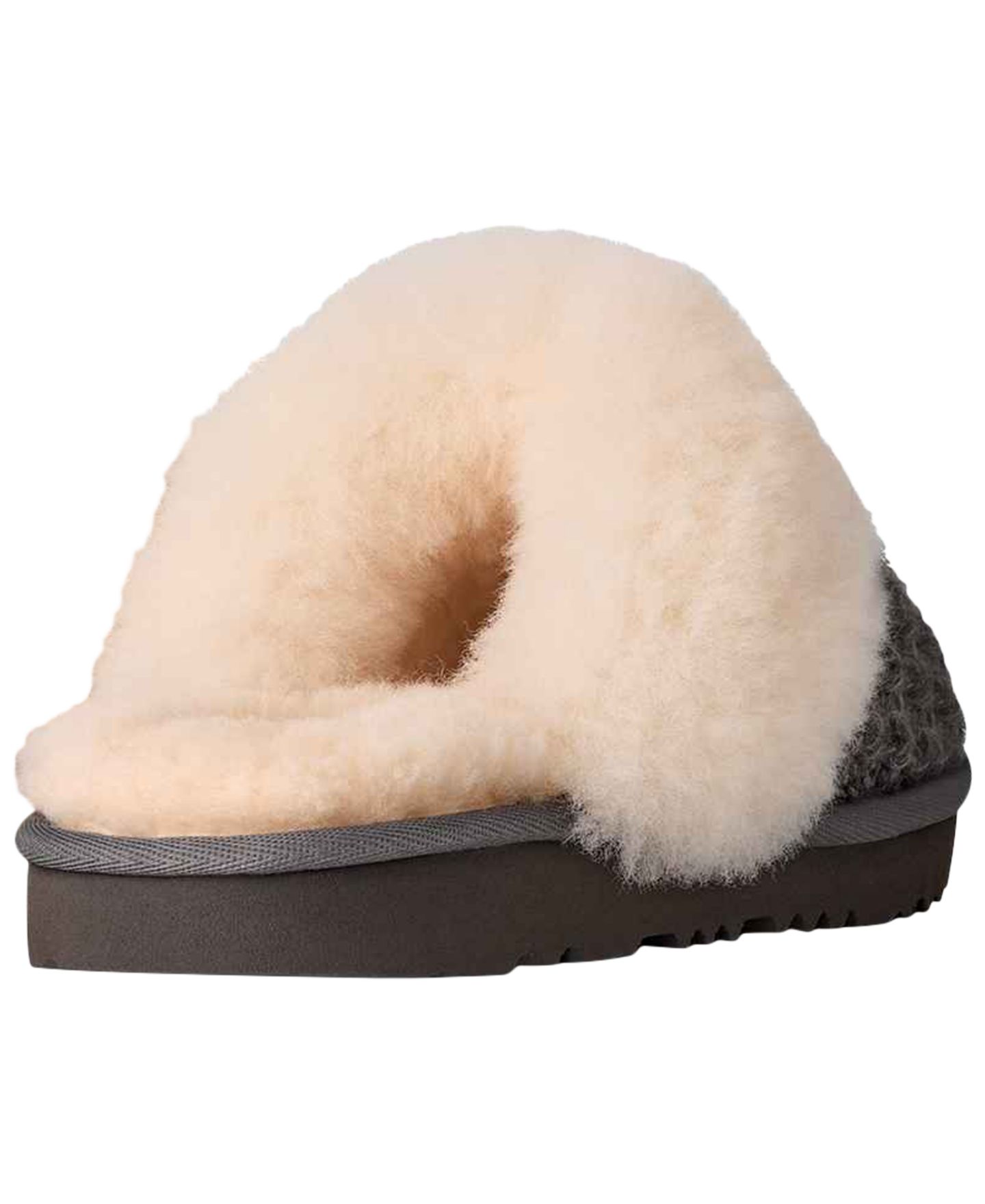 Тапочки UGG® Cozy II Knit Slip-On Slippers для девочек, цвет: Угольный — фото 3