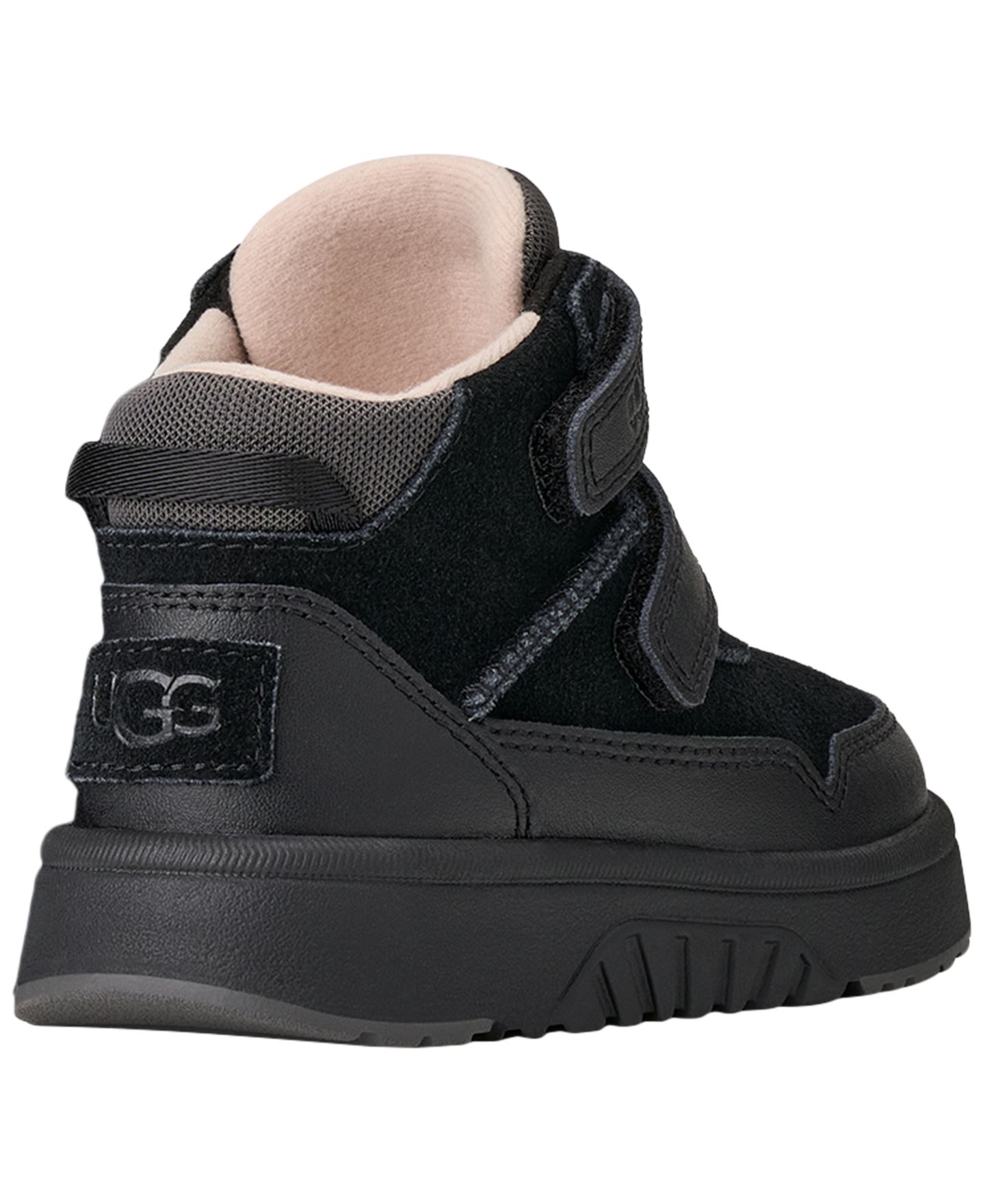 UGG® Детские кроссовки UGG Rennie с двойными швами и круглым носком для девочек, цвет: Чёрный — фото 3