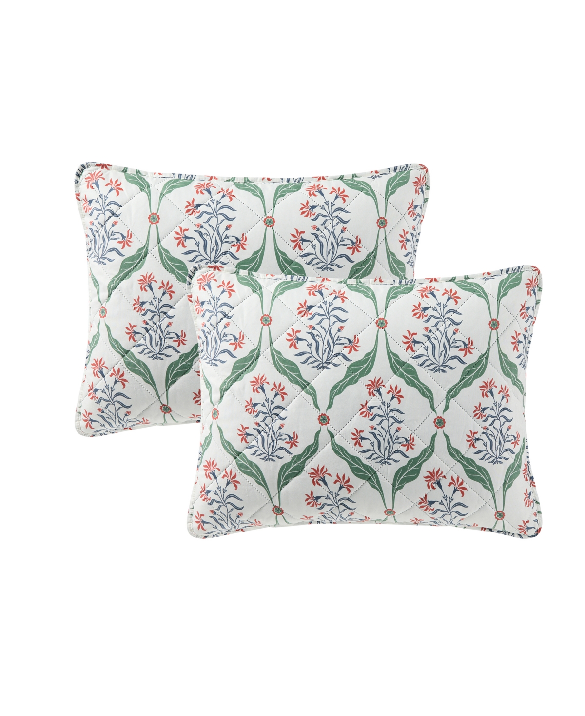 Seventh Studio Trellis Floral Quilted 3-Piece Quilt Set, King