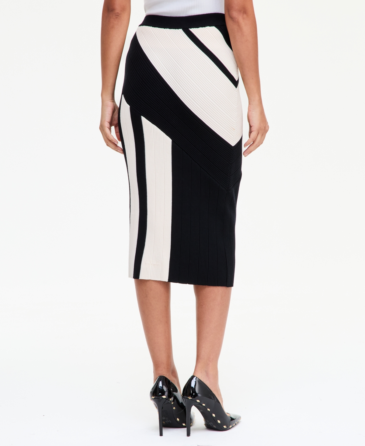 I.n.c. International Concepts Women's Asymmetric-Patchwork Skirt, Macy's Exclusive