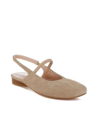 Rag and Co Womens Bounzi Soft Suede Leather Slingback Sandals