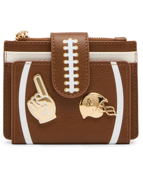 Betsey Johnson First Down and Fabulous Snap Wallet
