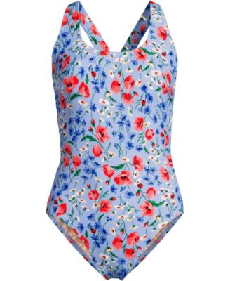 Petite Tugless X-Back One Piece Swimsuit