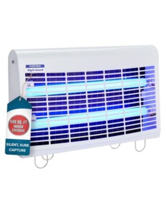 Portable Indoor Fly Trap, 30W, Dual Lure Electric Insect Killer, 500 Sq Ft Coverage
