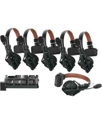 Solidcom C1 Pro-6S Full-Duplex ENC Wireless Intercom System with 6 Headsets