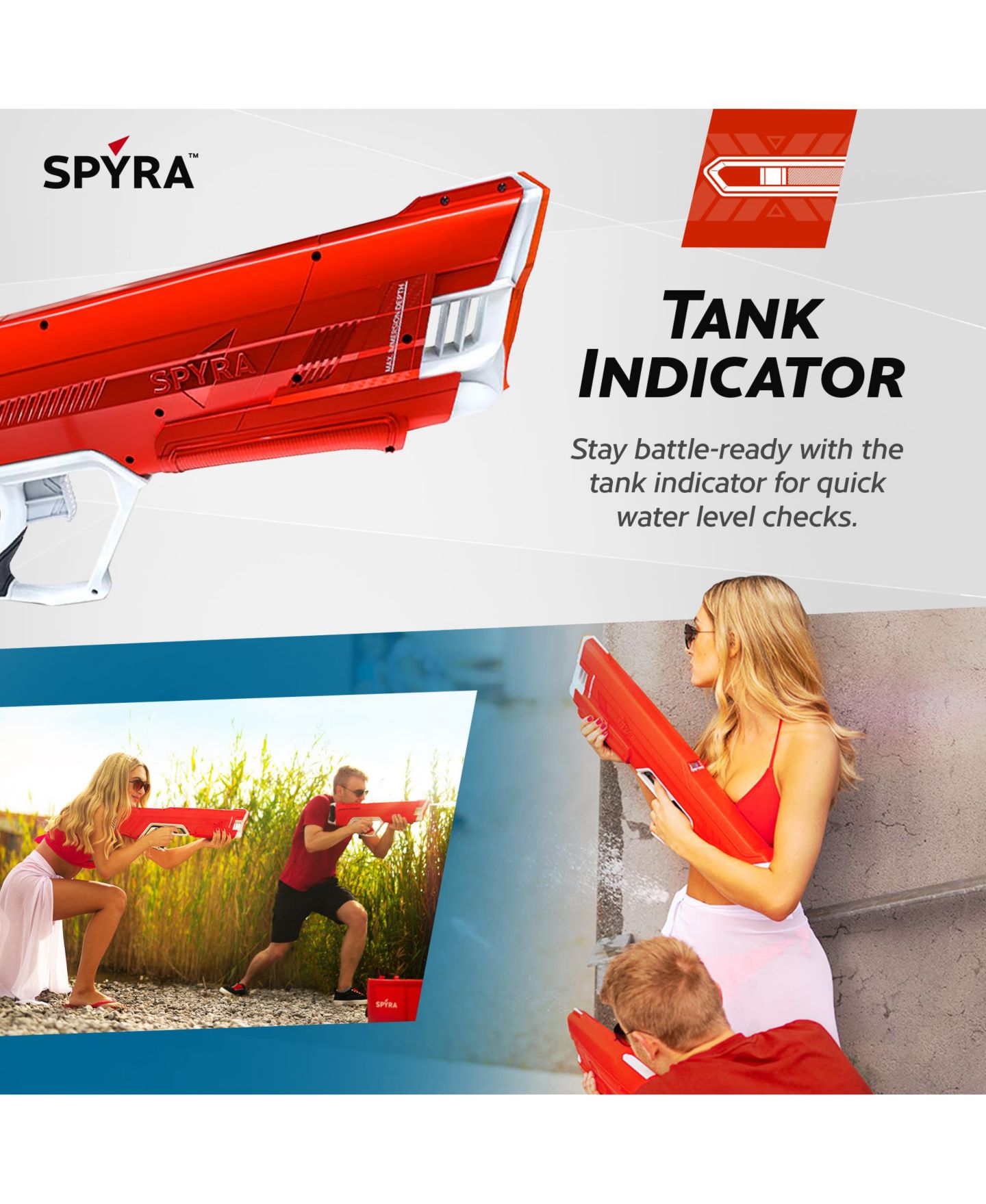Детская игрушка SPYRA SpyraLX Manual Water Blaster with 18 Blasts, Ages 8+, цвет: Assorted Pre-Pack — фото 5