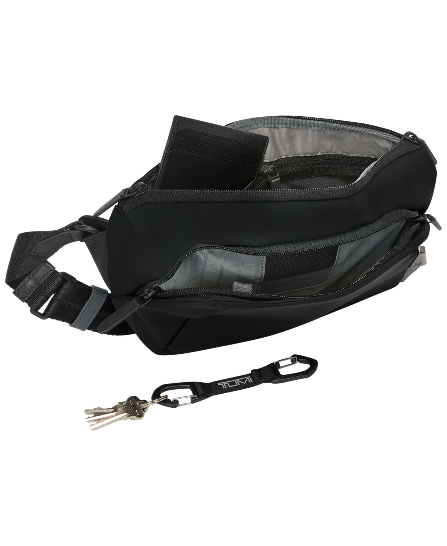Мужская сумка TUMI Medium Sling, цвет: Чёрный — фото 3