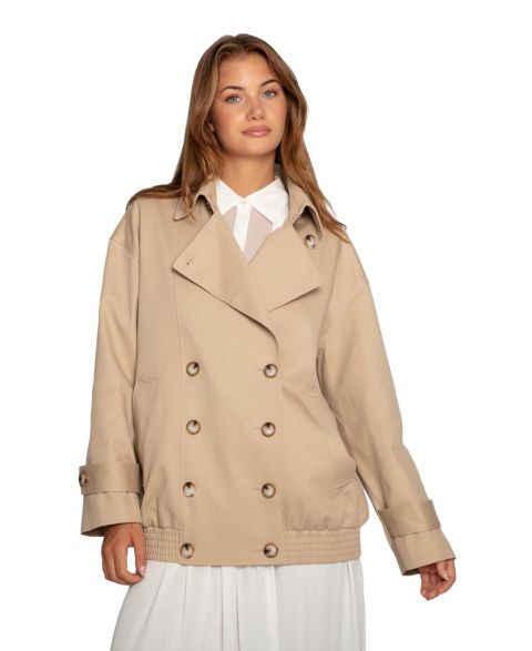 Женские куртки Belle & Bloom Women's Weekend Trench Bomber Jacket