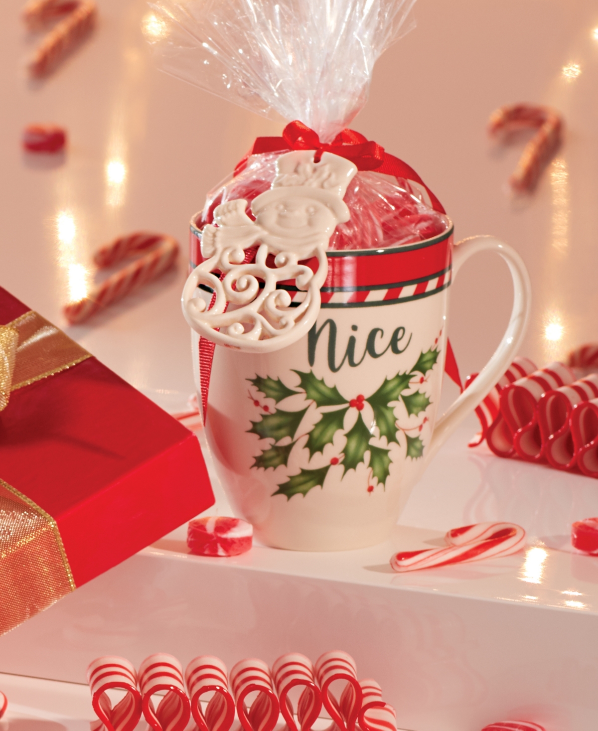 Lenox Snowman Charm Ornament, Exclusively at Macy's
