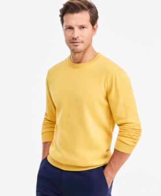 Men's Supima Cotton Crewneck Sweater, Macy's Exclusive