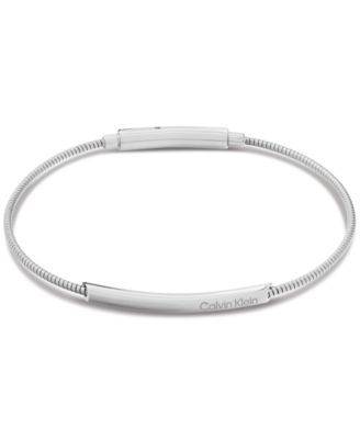 Women's Structured Stainless Steel Bracelet