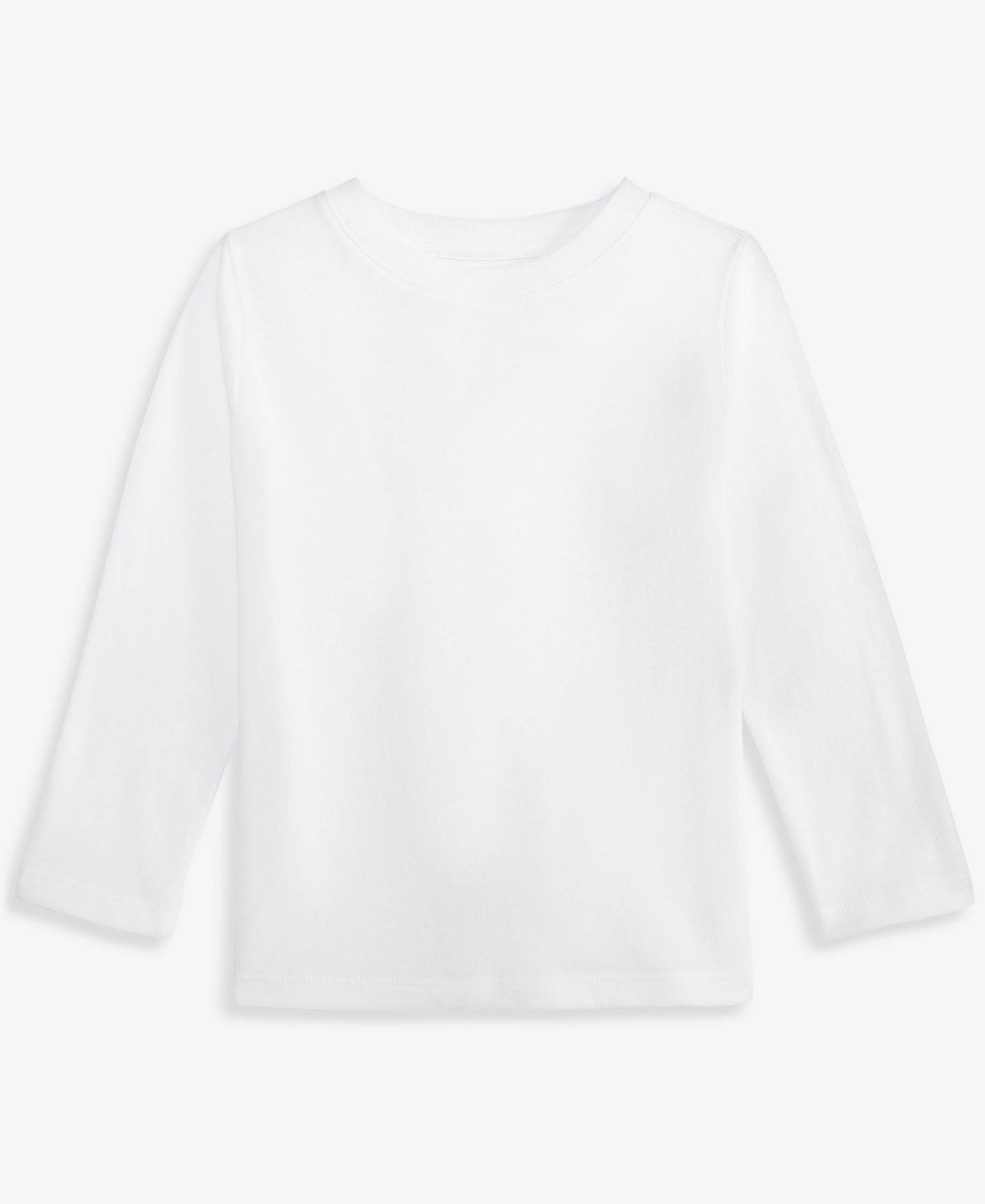 Футболка Epic Threads Long-Sleeve Core для мальчиков, цвет: Bright Whi — фото 1
