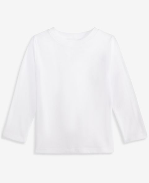 Футболка Epic Threads Long-Sleeve Core для мальчиков, цвет: Bright Whi