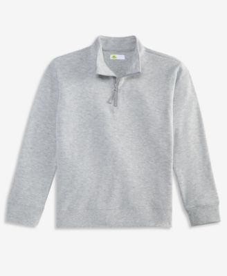 Boys' XS-XL Ribbed Quarter-Zip Sweater