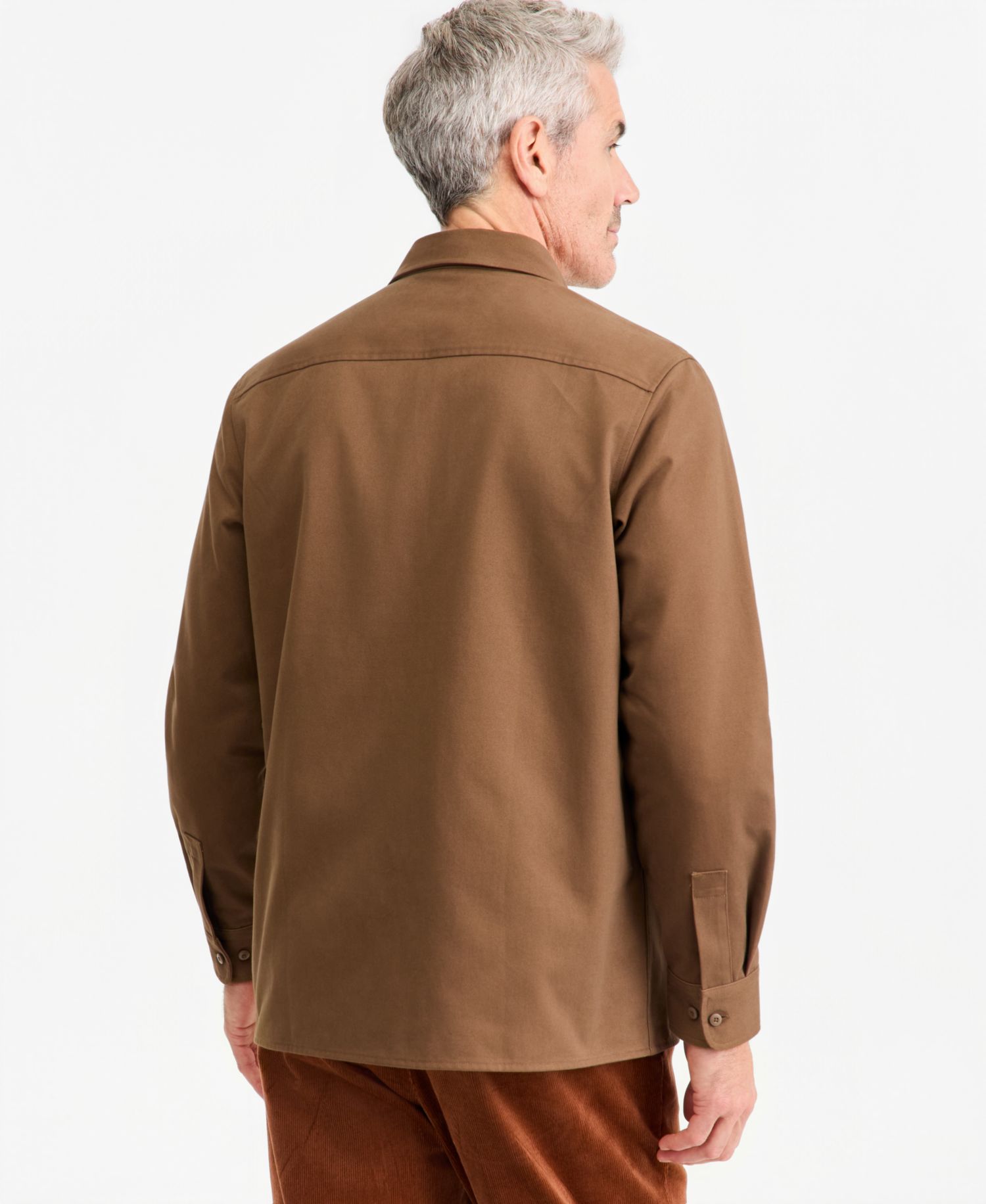 Men's Cotton Heavy Twill Overshirt