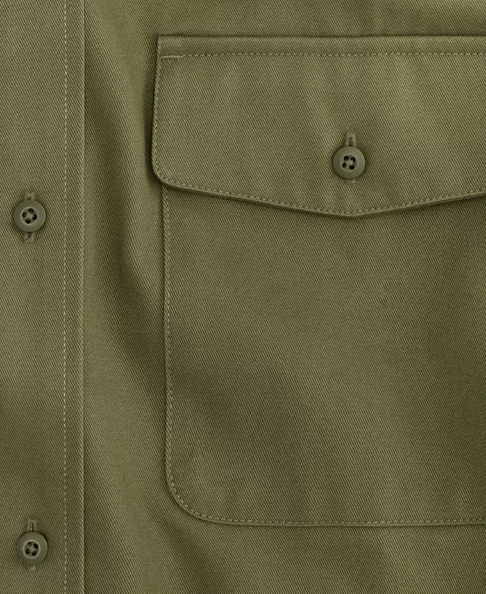 Men's Cotton Heavy Twill Overshirt - thumbnail 9