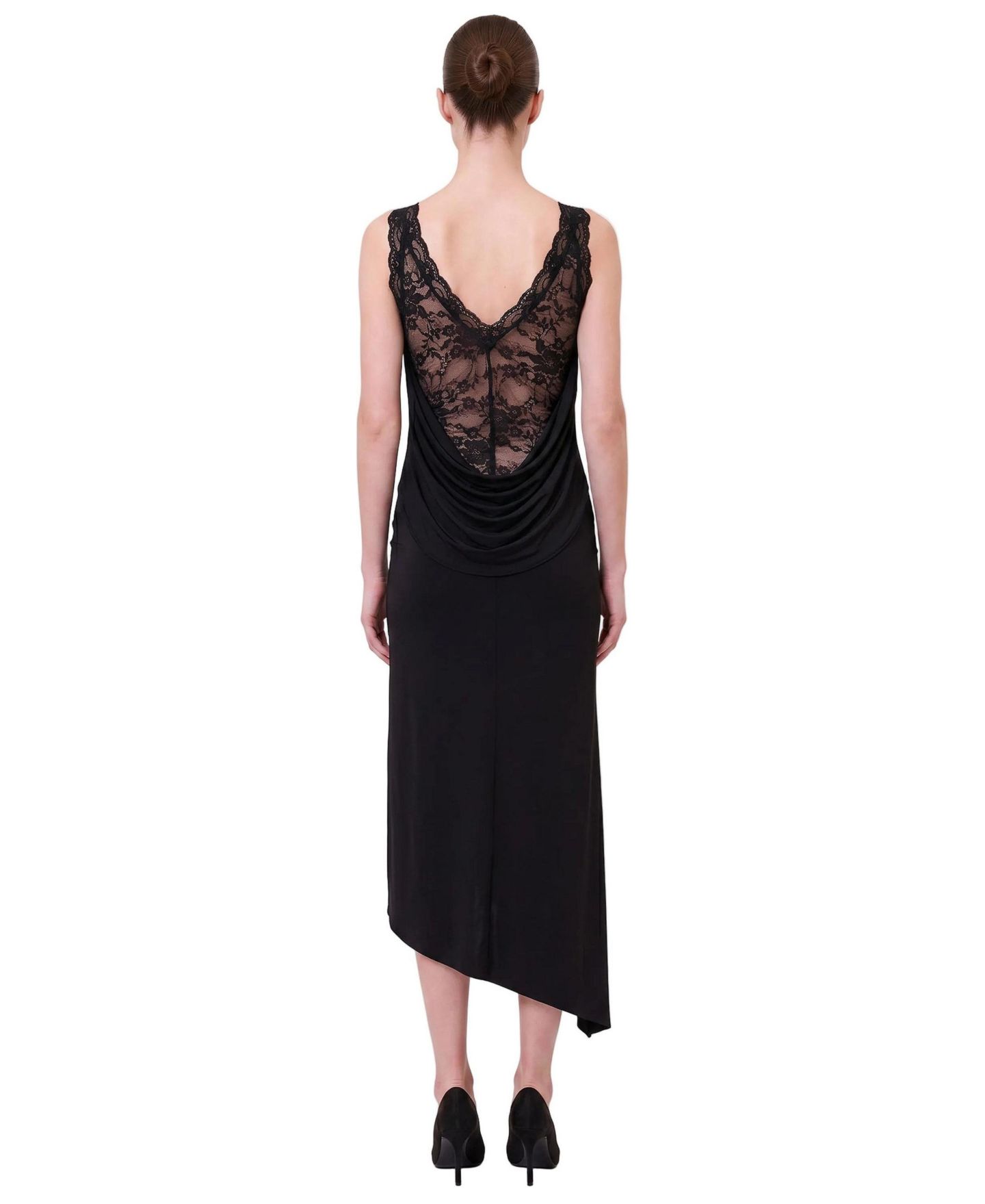 Женское платье PCFG Daydreamers Sleeveless Lace Detail, цвет: Чёрный — фото 2