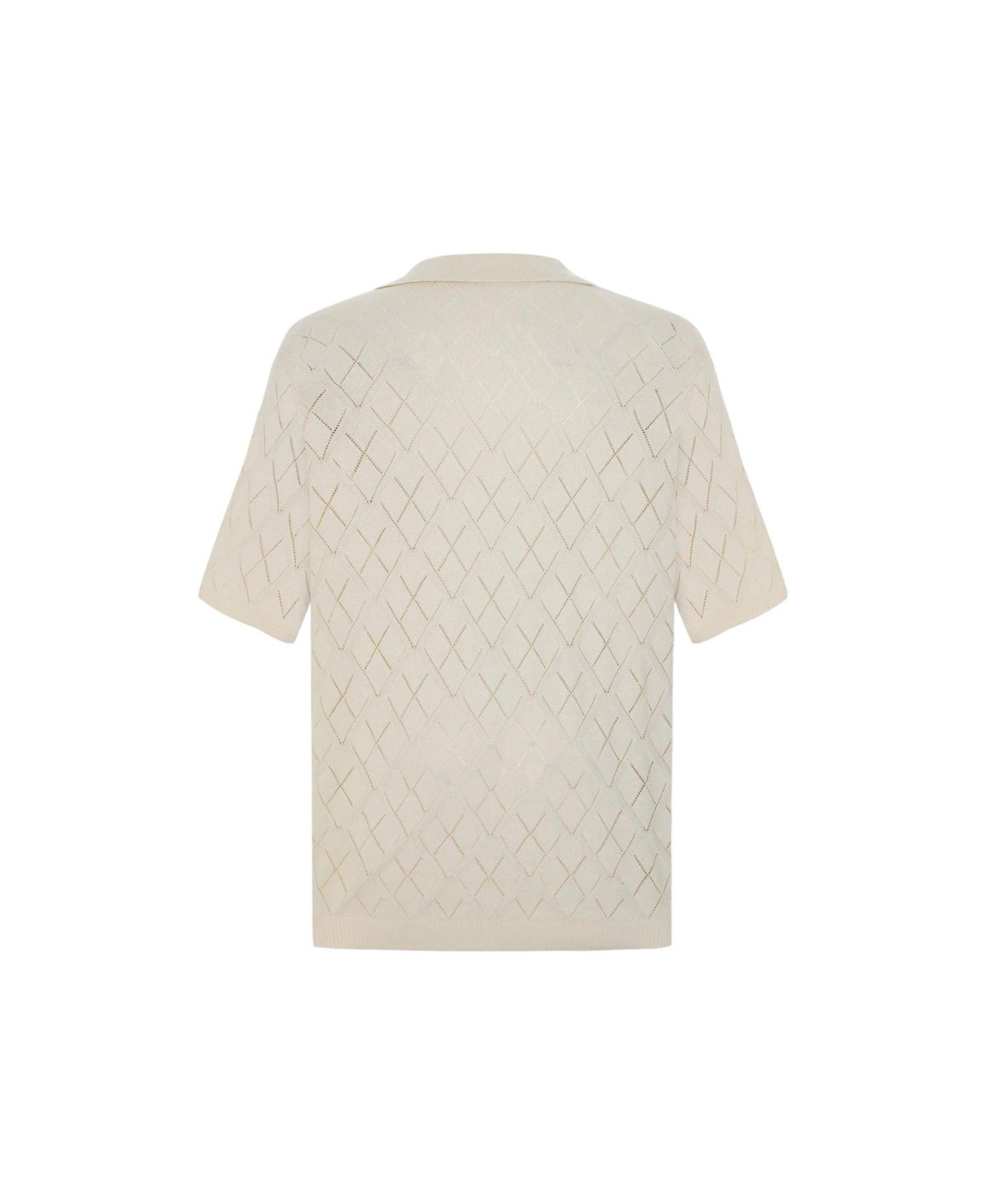 Мужская футболка PCFG Daydreamers Short Sleeve Knit Polo, цвет: Мягкий розовый — фото 6