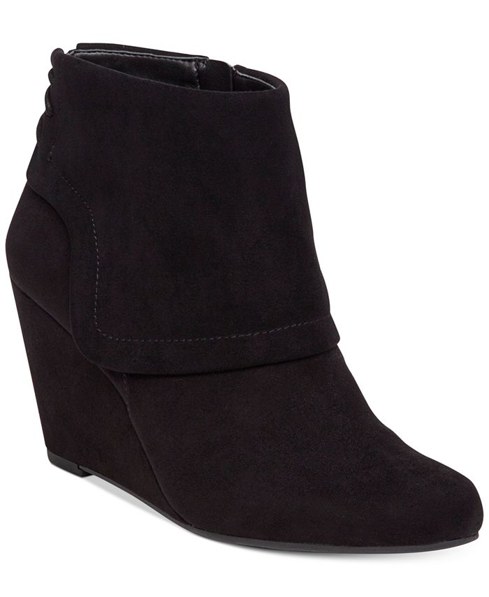 Jessica Simpson Reaca Wedge Booties Macy s
