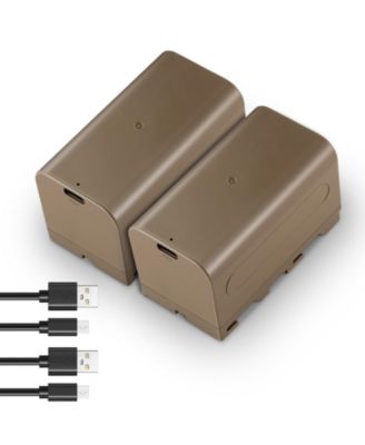 NP-F750 LED Video Light with 4400mAh, USB C for select Sony NP-F-series devices