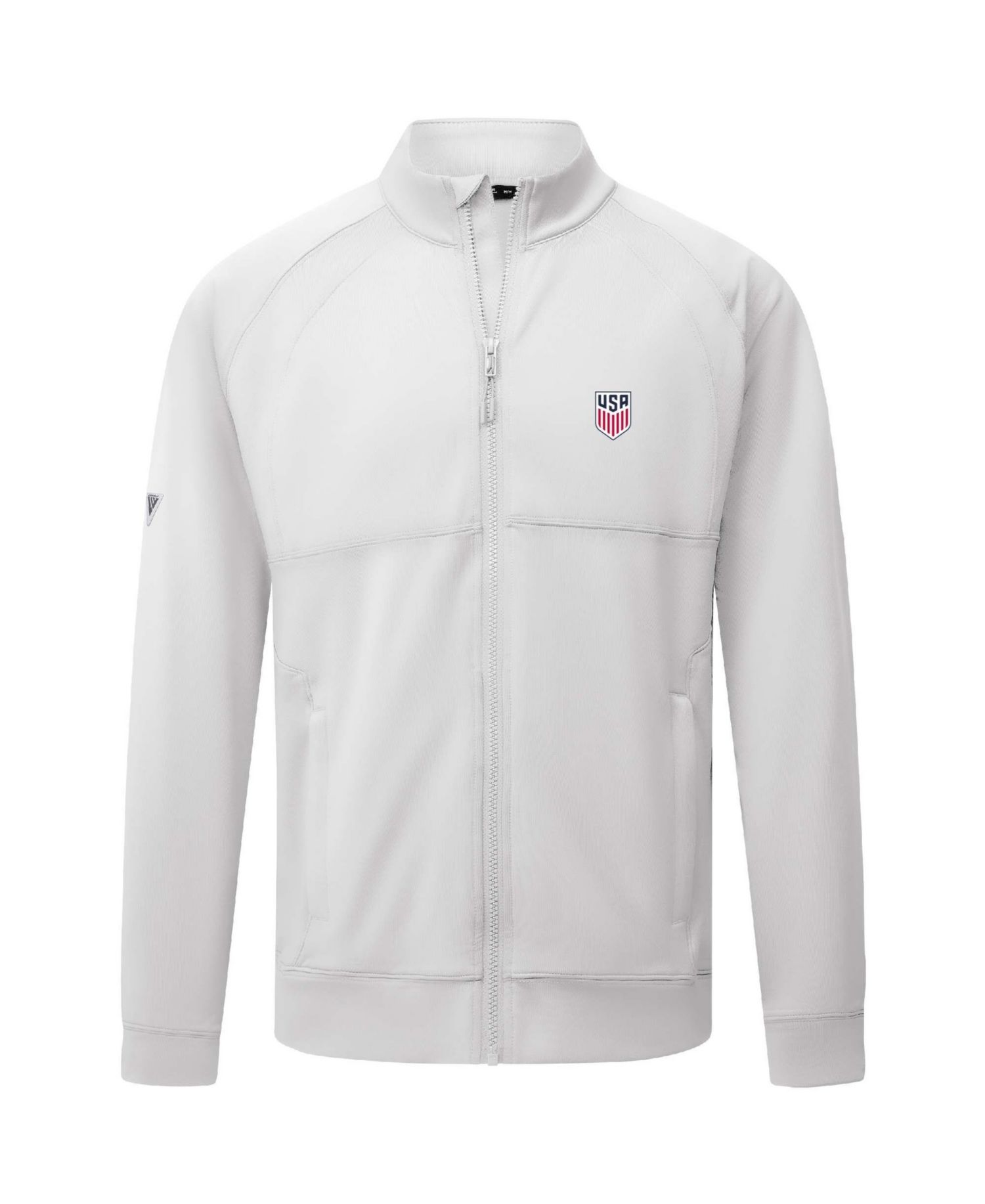 Men's White USMNT Form Full-Zip Jacket