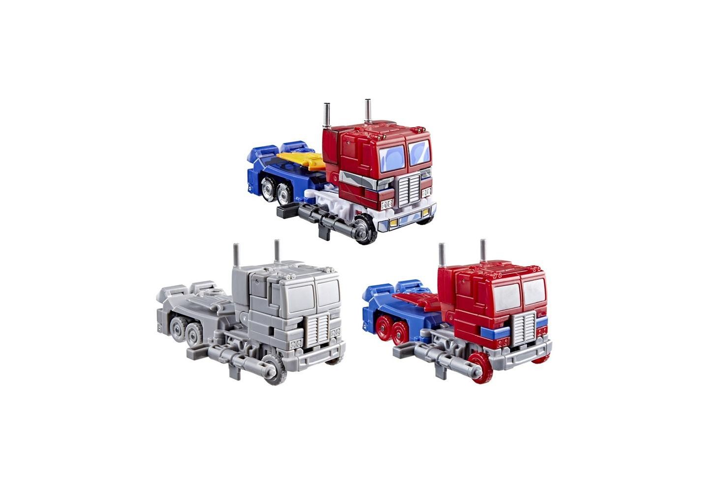 Детские фигурки Transformers Studio Series Optimus Prime 4.5" 3-Piece Set Action Figures, Ages 11+ — фото 2