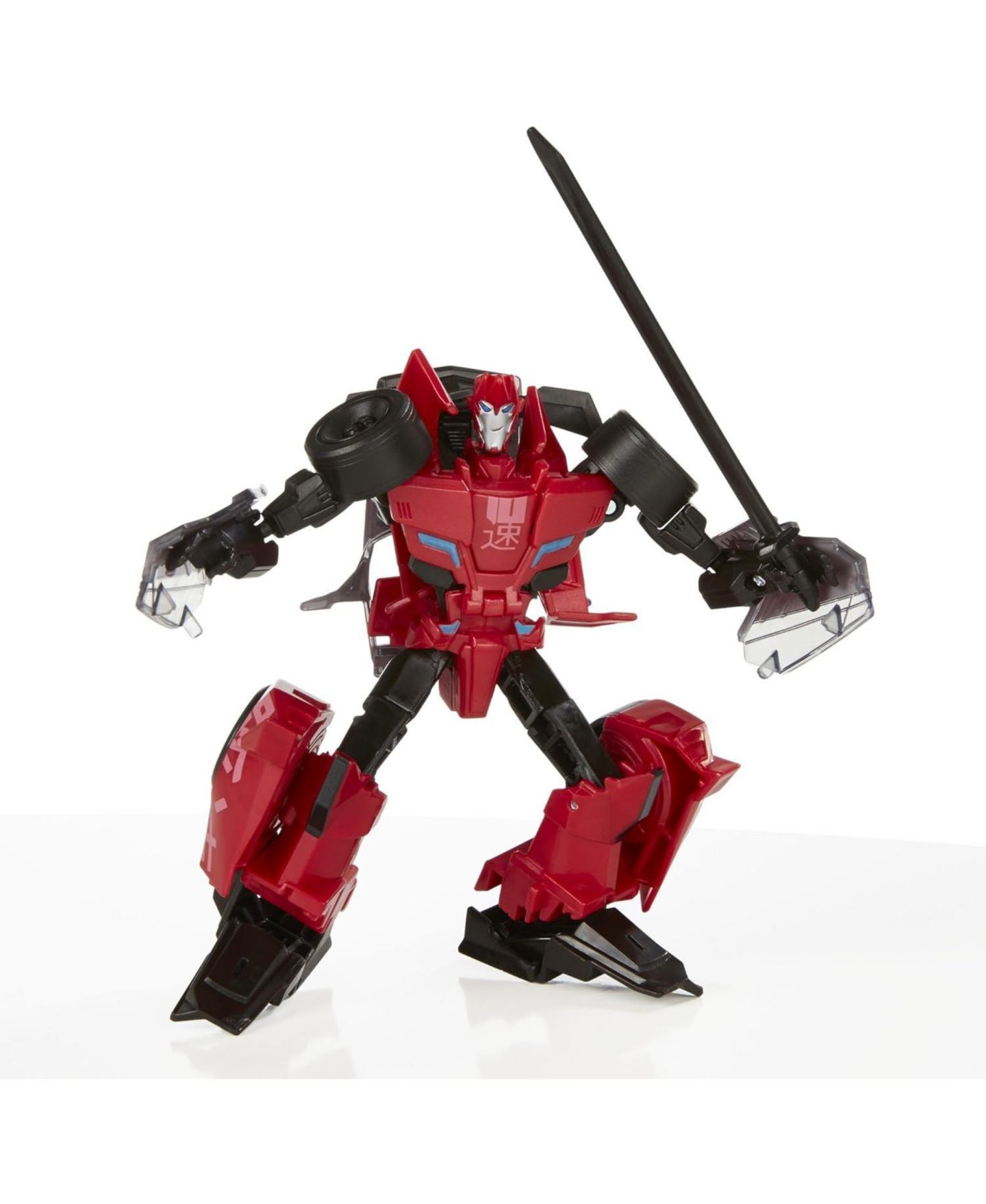Детская фигурка Transformers Robots in Disguise Sideswipe Warrior Class 4.5" Action Figure, Ages 11-13 — фото 2