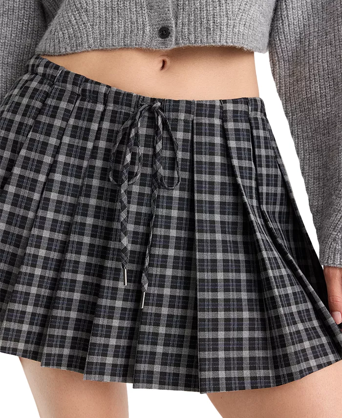 Women's Pleated Pull-On Skirt - thumbnail 4