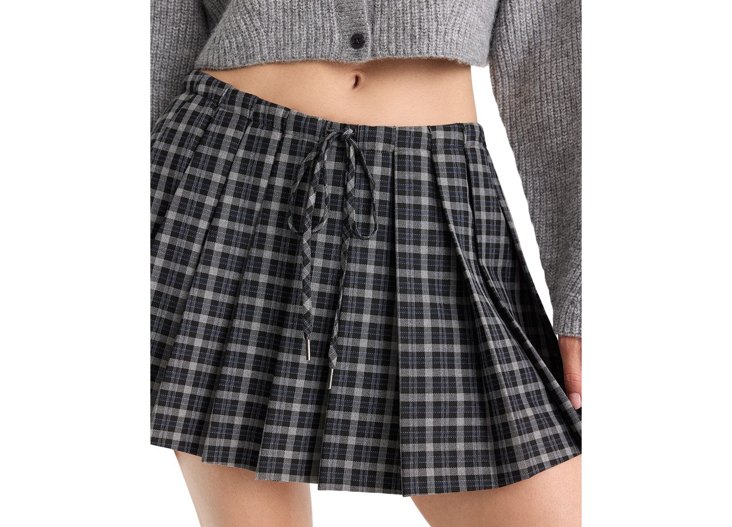 Women's Pleated Pull-On Skirt