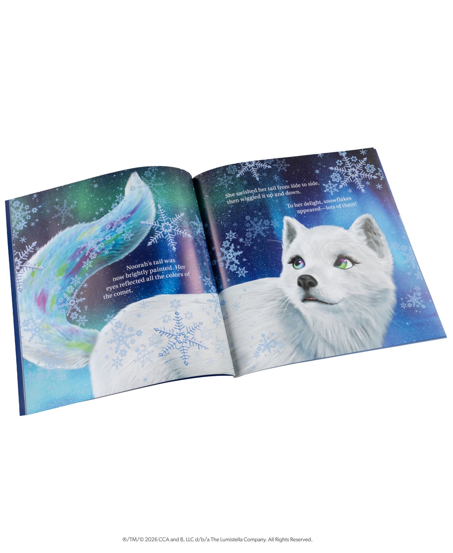 Детские куклы Elf on the Shelf Noorah Magical Arctic Fox 12" Plush and Storybook, 2-Piece Set — фото 2