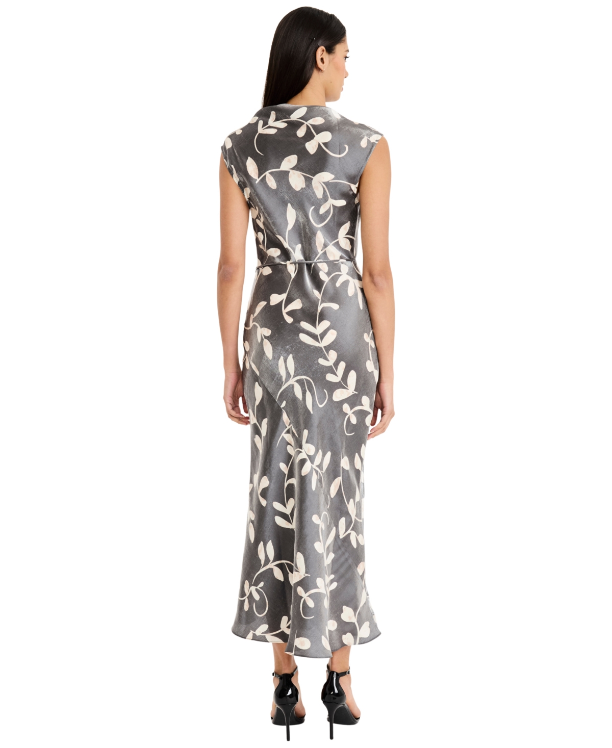 Donna Morgan Women's Sleeveless Printed Midi Dress