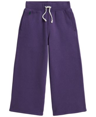 Girls' 2T-6X Fleece Wide-Leg Sweatpants