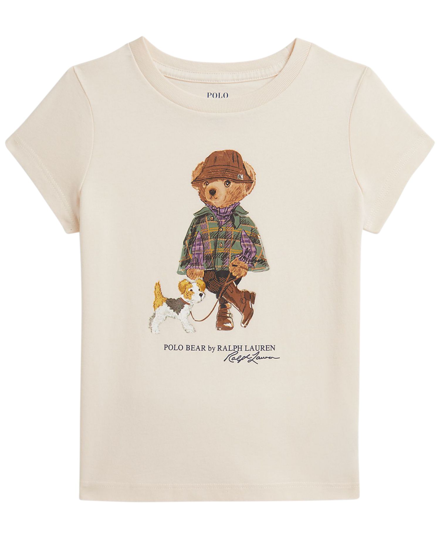 Girls' 2T-6X Polo Bear Short-Sleeve T-Shirt
