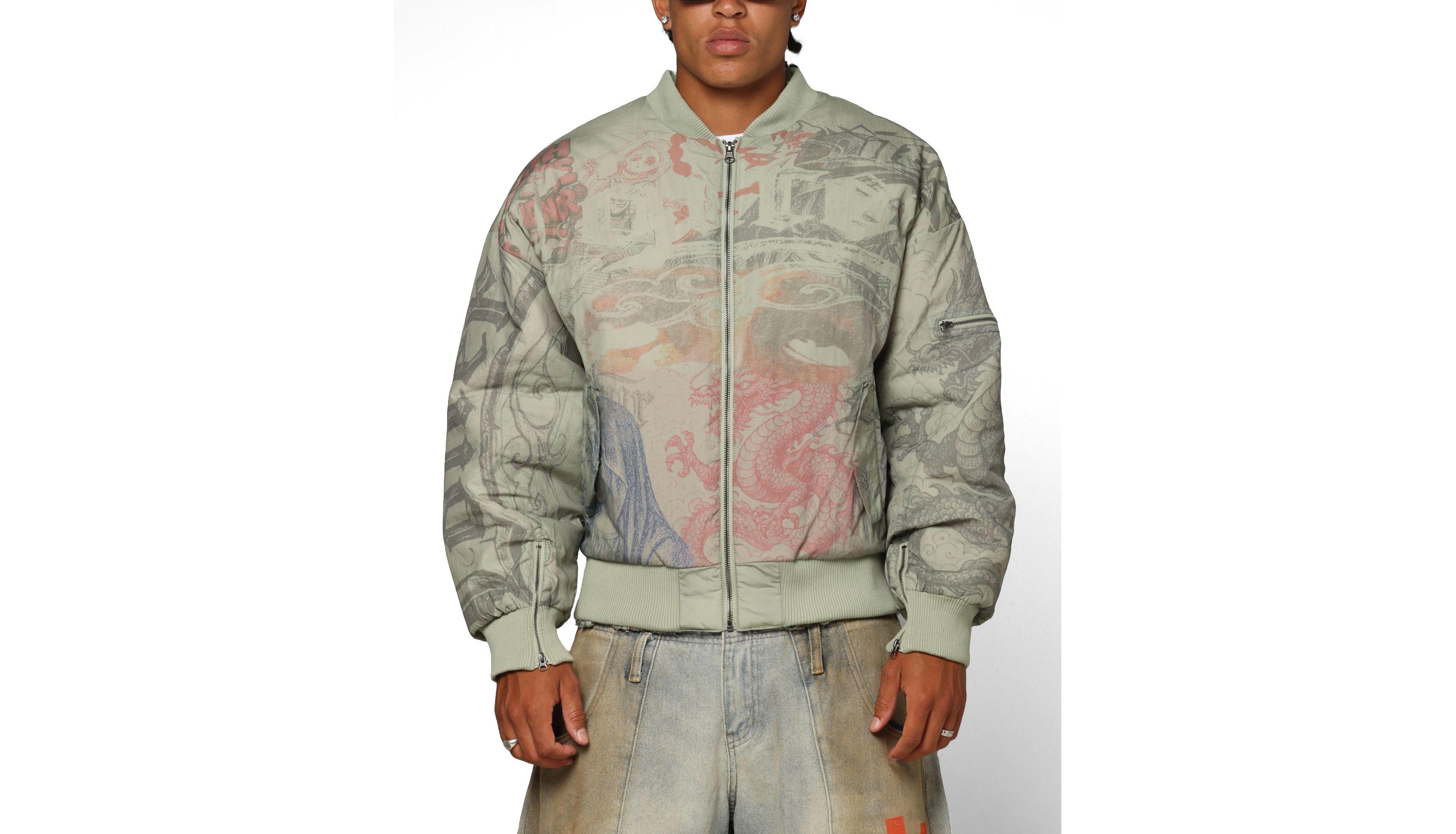 Loiter Men's Spray Bomber Jacket