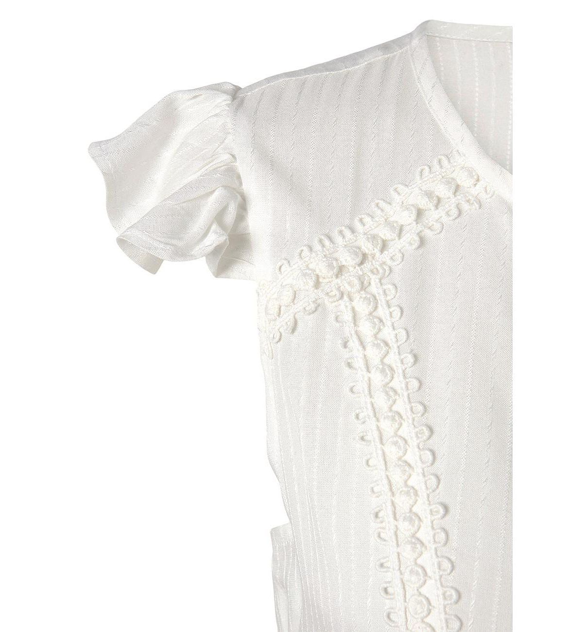 LASCANA Women's Crochet Ruffle Trim Dress view 8 — MAYCSS fashion products